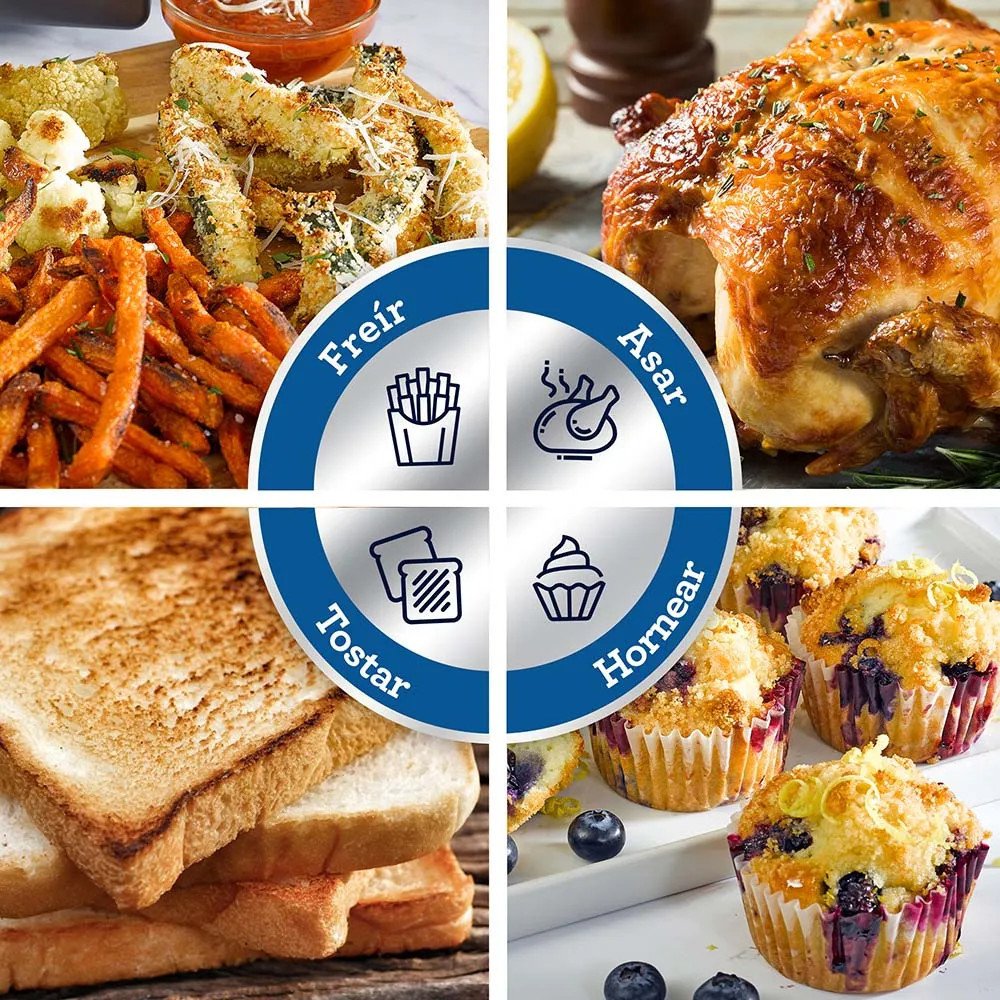 Horno y Freidora de Aire Oster 42Lt. | French Door modelo TSSTTVFDMAF-013 cómpralo en Mi Bodega Ec