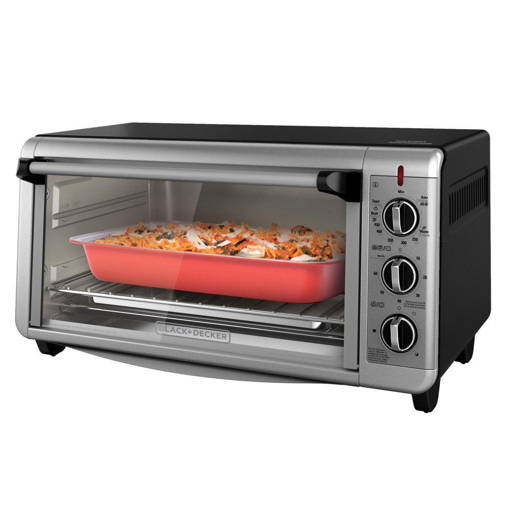 BLACK & DECKER | HORNO TORTADOR ELÉCTRICO 26L 1500W