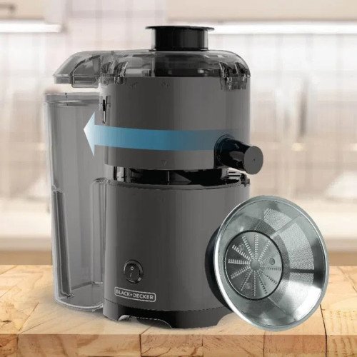 BLACK & DECKER | EXTRACTOR DE JUGO SILVER 400W modelo JE2500B-LA cómpralo en Mi Bodega Ec