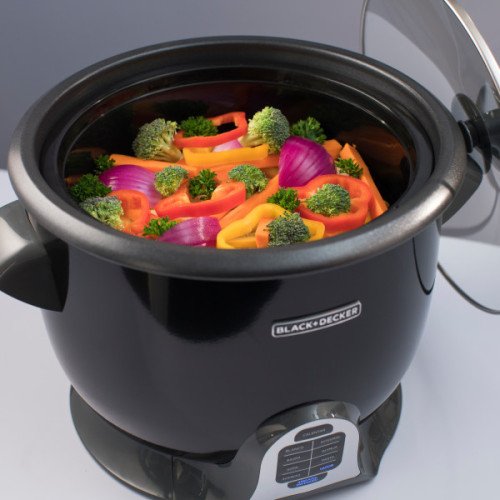 BLACK & DECKER | OLLA ARROCERA MULTIUSO 28TZ modelo RCD628B cómpralo en Mi Bodega Ec