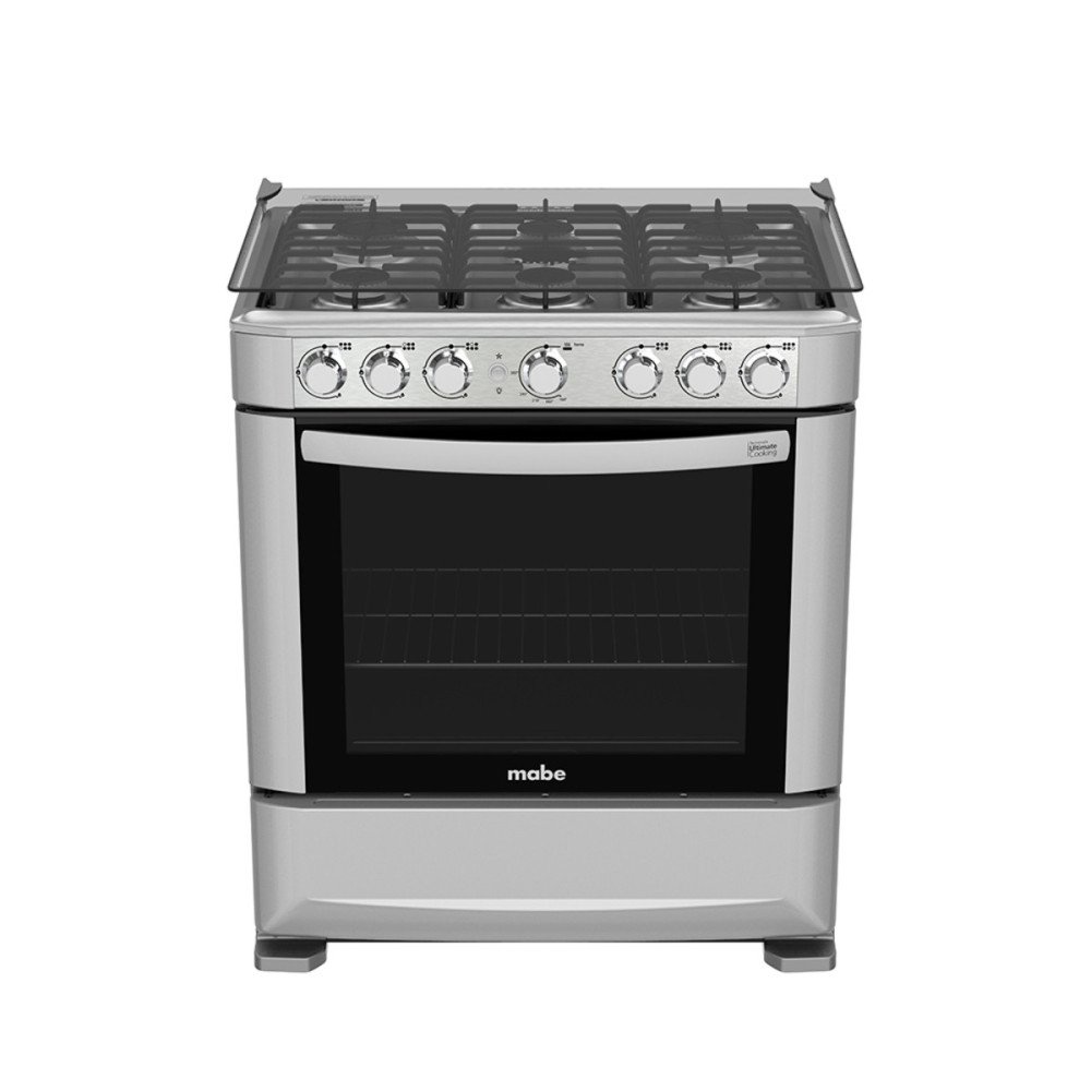 Cocina a Gas Mabe EM7620SG0 | 6 Hornillas | Acero Inoxidable modelo EM7620SG0 cómpralo en Mi Bodega Ec