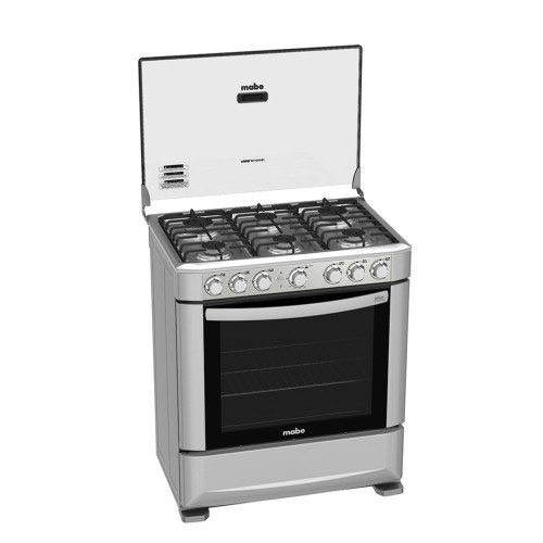 Cocina a Gas Mabe EM7620SG0 | 6 Hornillas | Acero Inoxidable modelo EM7620SG0 cómpralo en Mi Bodega Ec