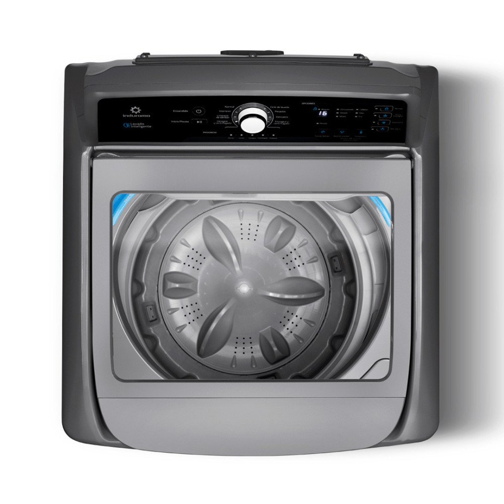 Lavadora Automática Indurama LRI-22DGR | 22 Kg | Digital Cromada modelo LRI-22DGR cómpralo en Mi Bodega Ec