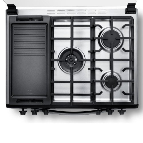 Cocina a Gas Indurama Niza Zafiro | 5 Hornillas | 30" Negro modelo NIZA-ZFO cómpralo en Mi Bodega Ec