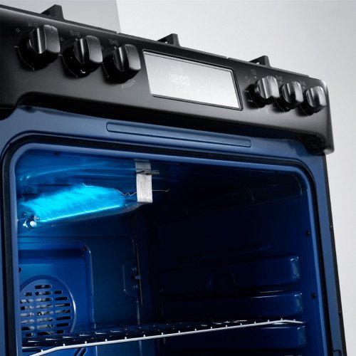 Cocina a Gas Indurama Niza Zafiro | 5 Hornillas | 30" Negro modelo NIZA-ZFO cómpralo en Mi Bodega Ec