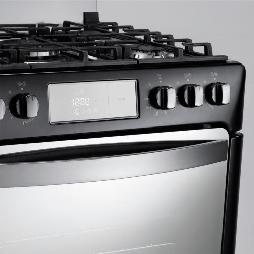 Cocina a Gas Indurama Niza Zafiro | 5 Hornillas | 30" Negro modelo NIZA-ZFO cómpralo en Mi Bodega Ec