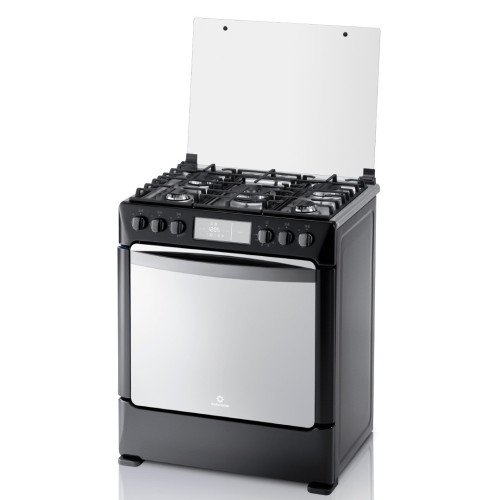 Cocina a Gas Indurama Niza Zafiro | 5 Hornillas | 30" Negro modelo NIZA-ZFO cómpralo en Mi Bodega Ec