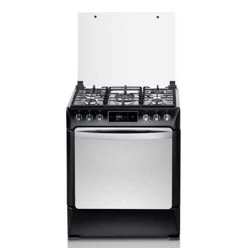 Cocina a Gas Indurama Niza Zafiro | 5 Hornillas | 30" Negro modelo NIZA-ZFO cómpralo en Mi Bodega Ec