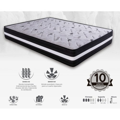 PARAÍSO | COLCHÓN  ANIVERSARIO 50 modelo  cómpralo en Mi Bodega Ec