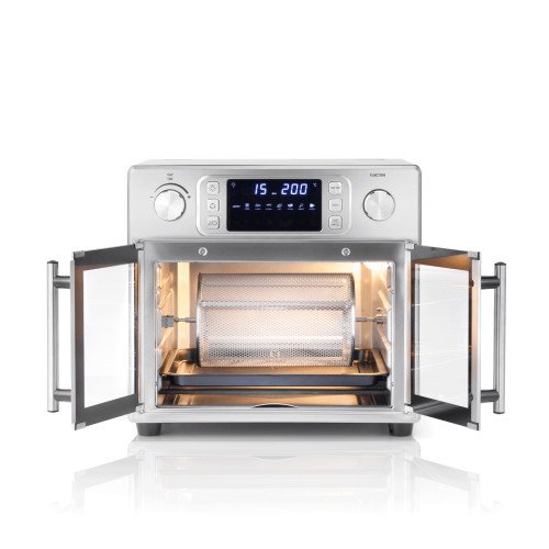 INDURAMA | HORNO TOSTADOR | DOBLE PUERTA | 25L modelo HTAFI-2P cómpralo en Mi Bodega Ec