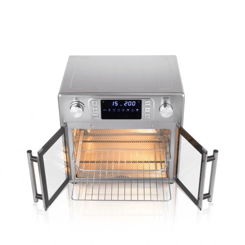 INDURAMA | HORNO TOSTADOR | DOBLE PUERTA | 25L modelo HTAFI-2P cómpralo en Mi Bodega Ec