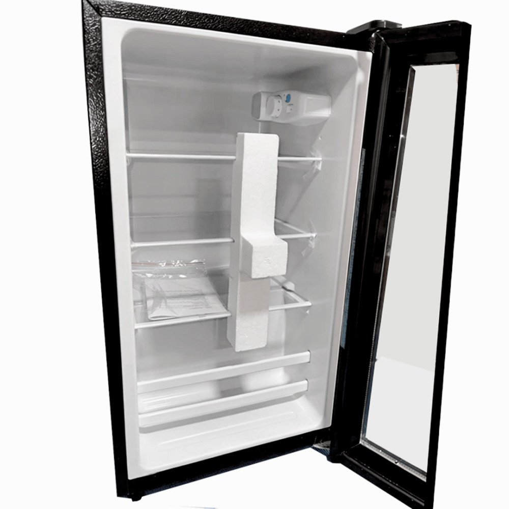 WALKER| VITRINA EXHIBIDORA | 120 LITROS| NEGRA modelo 12077 cómpralo en Mi Bodega Ec