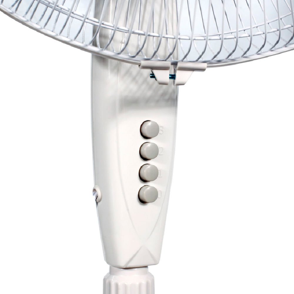 SMC | VENTILADOR 18" | PEDESTAL | BLANCO modelo VN18PB2 cómpralo en Mi Bodega Ec