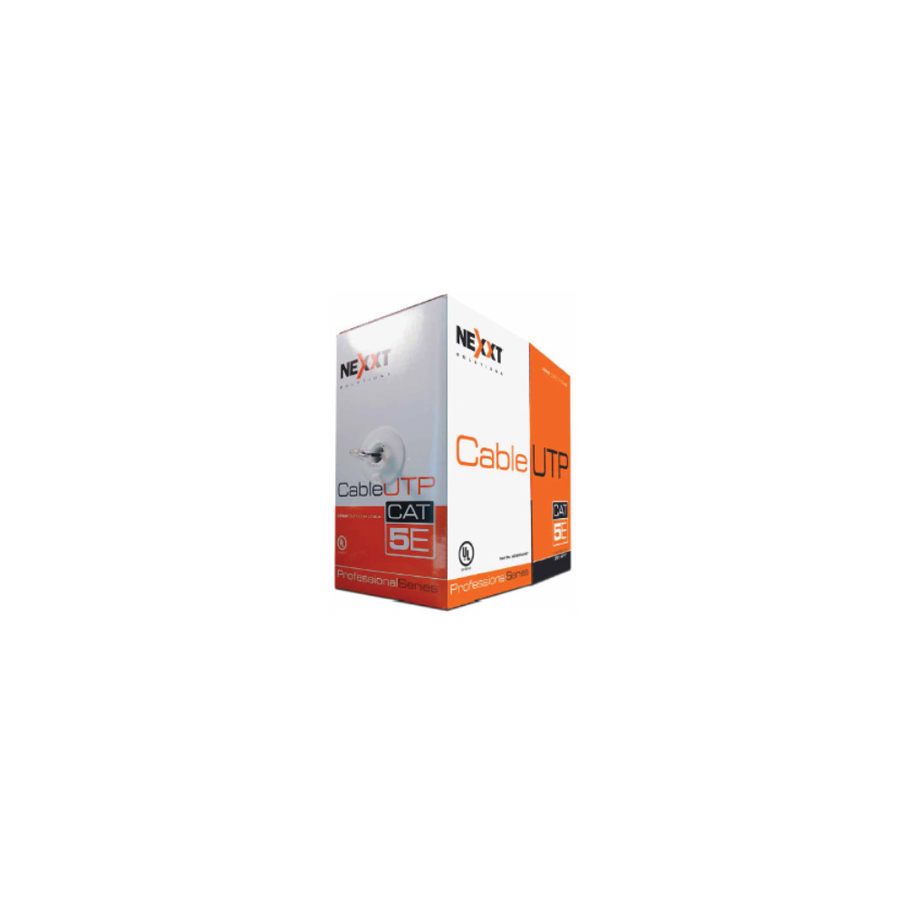 Nexxt Utp Cat5E 305 M Black Nexxt Utp Cat5E 305 M Black modelo AB355NXT07 cómpralo en Mi Bodega Ec