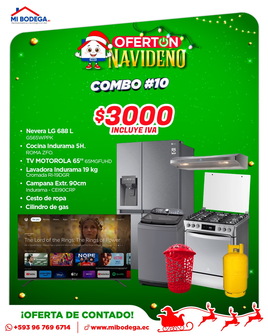 Compra televisores en Mi Bodega