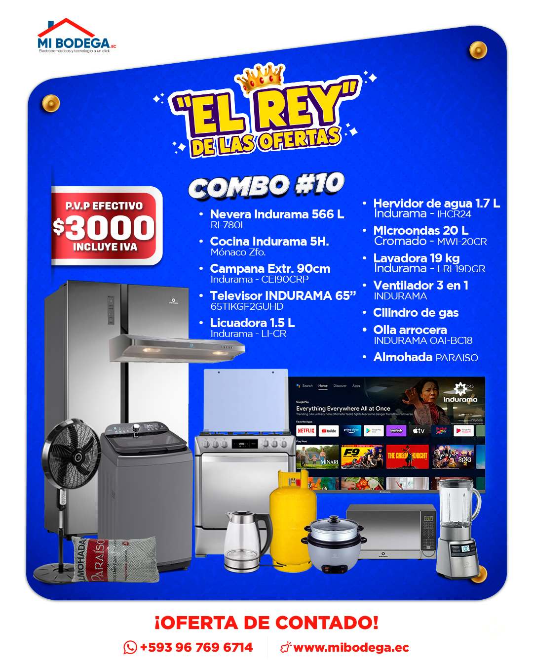 Compra televisores en Mi Bodega