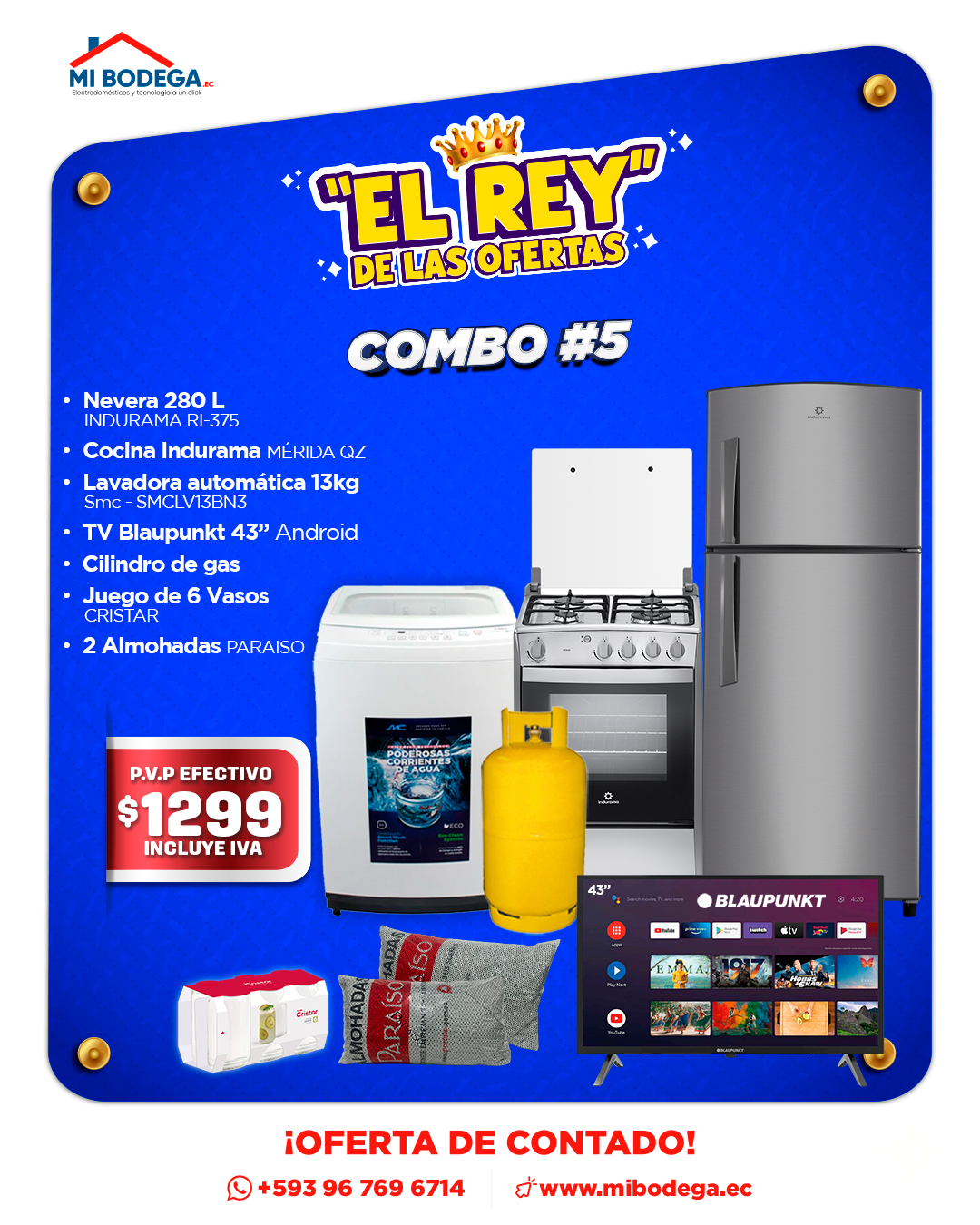 Compra televisores en Mi Bodega