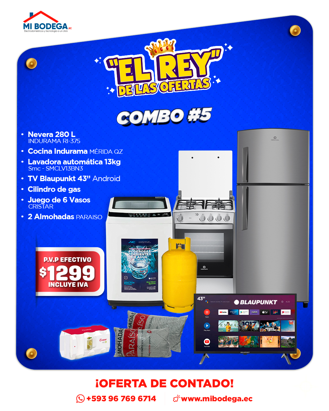 Compra televisores en Mi Bodega
