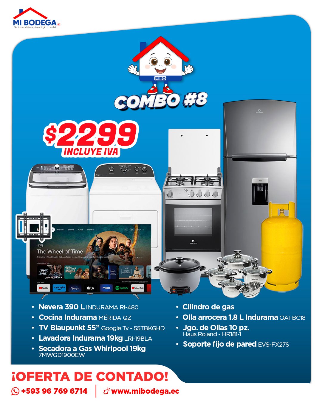 Compra televisores en Mi Bodega