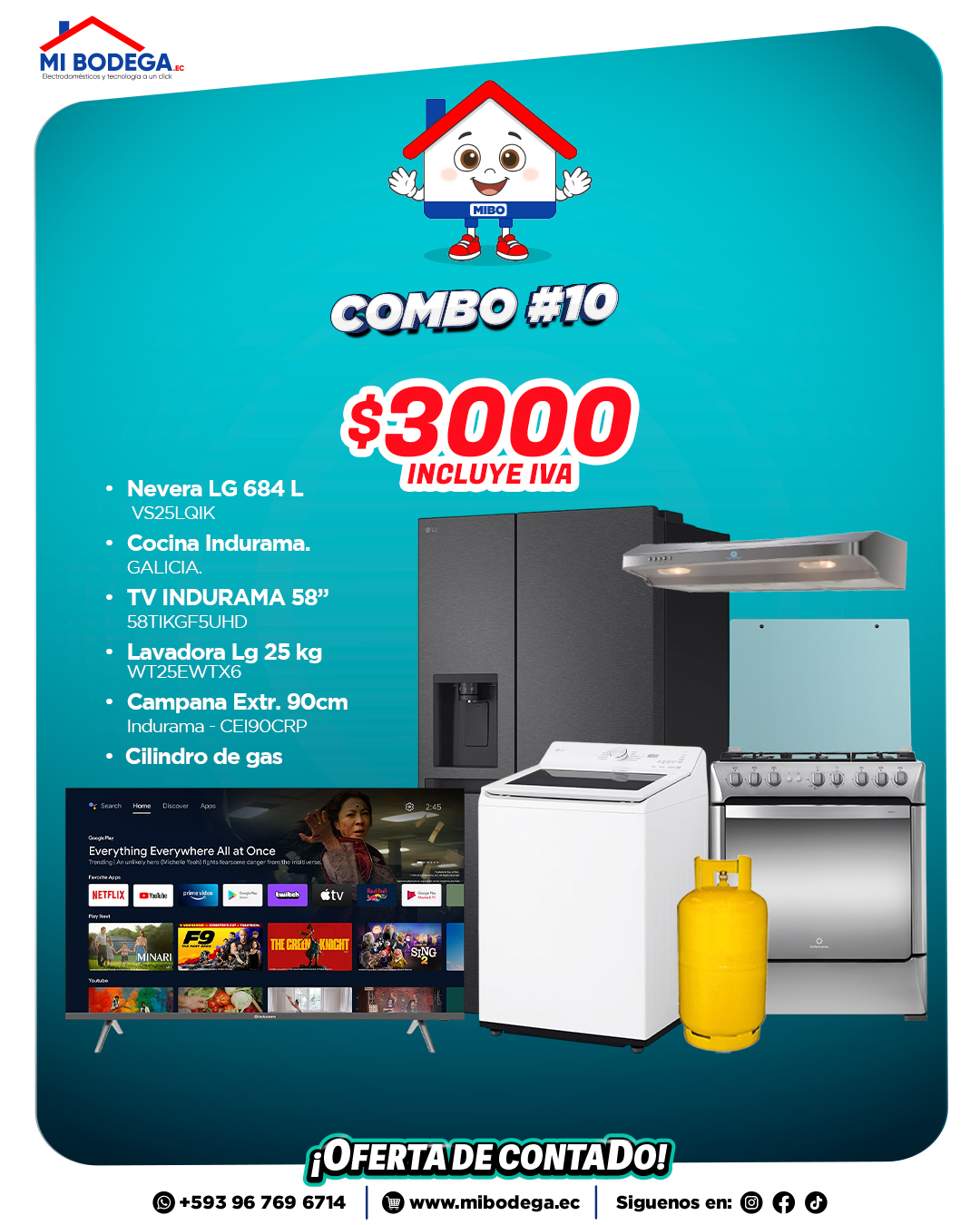 Compra televisores en Mi Bodega
